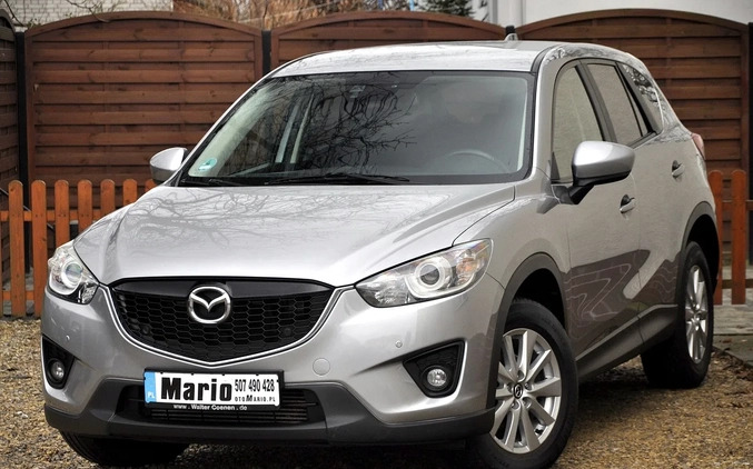 Mazda CX-5 cena 45900 przebieg: 198000, rok produkcji 2014 z Trzcianka małe 497